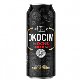 Piwo Okocim Mocne Dubeltowe 6,5% 500 ml Puszka