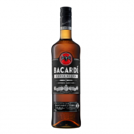 Rum Bacardi Carta Negra 37,5%  1000 ml