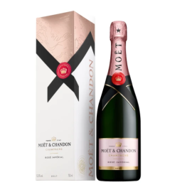 Szampan Moet Chandon Rose Imperial 12% różowe półsłodkie 750 ml kartonik