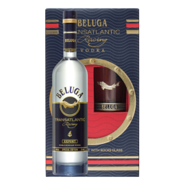Wódka Beluga Transatlantic 40% 700 ml + szklanka