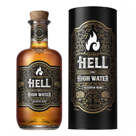 Rum Hell or High Water Reserva 40% 700 ml tuba
