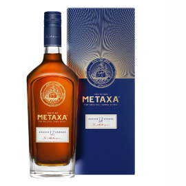 Brandy Metaxa 12* 40% 700 ml kartonik