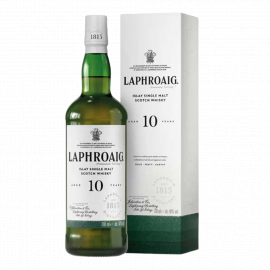 Whisky Laphroaig 10 YO tuba 40% 700 ml