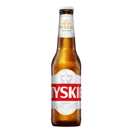 Piwo Tyskie Jasne Pełne 5,2% 330 ml