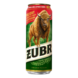 Piwo Żubr 6% 500 ml puszka