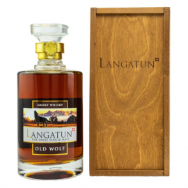 Whisky Langatun Old Wolf 46% 500 ml pudełko