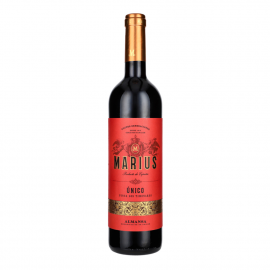 Wino Marius Unico Red 14,5% czerwone półwytrawne 750 ml