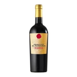 Wino Carlo Scala Primitivo Di Mandurian Riserva 15% czerwone wytrawne 750 ml