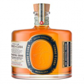 Rum Conde De Cuba Medialuna XO 40% 700 ml