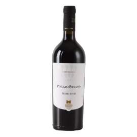 Wino Poggio Pasano Primitivo 2022 13,5% czerwone wytrawne 750 ml